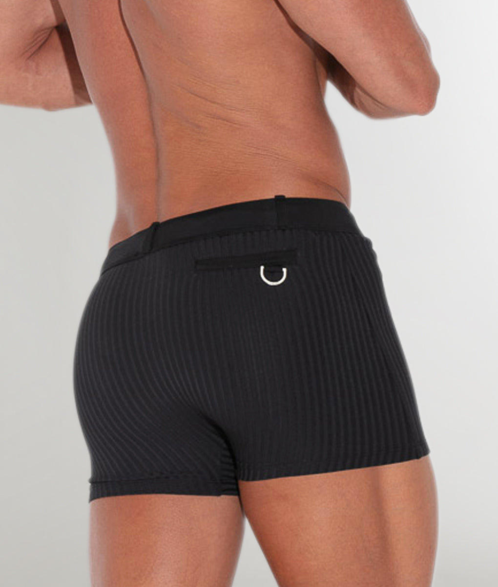 Code 22 Sitges Swim Trunk - Black / Small