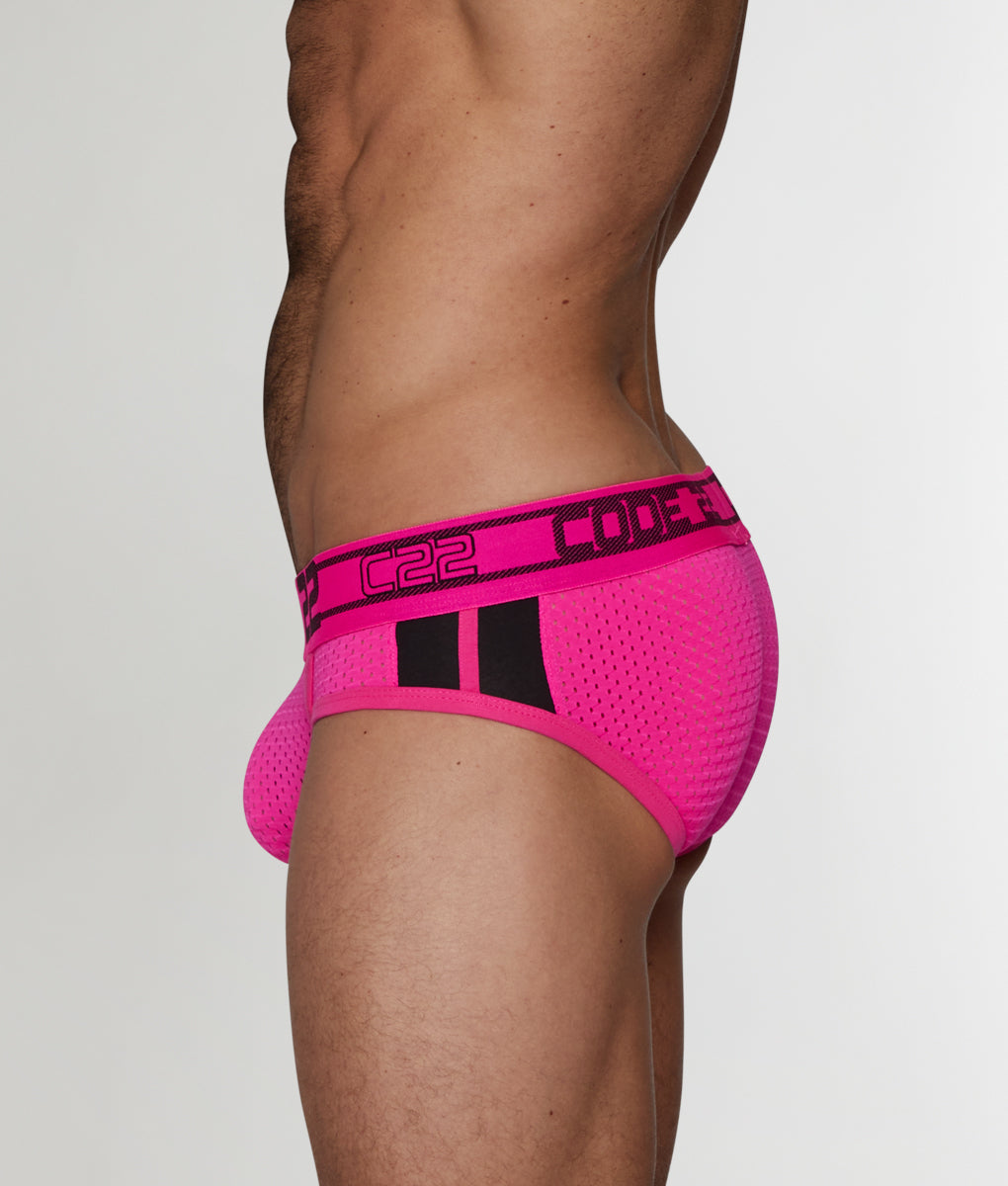 Code 22 Sport Mesh Push-up Brief