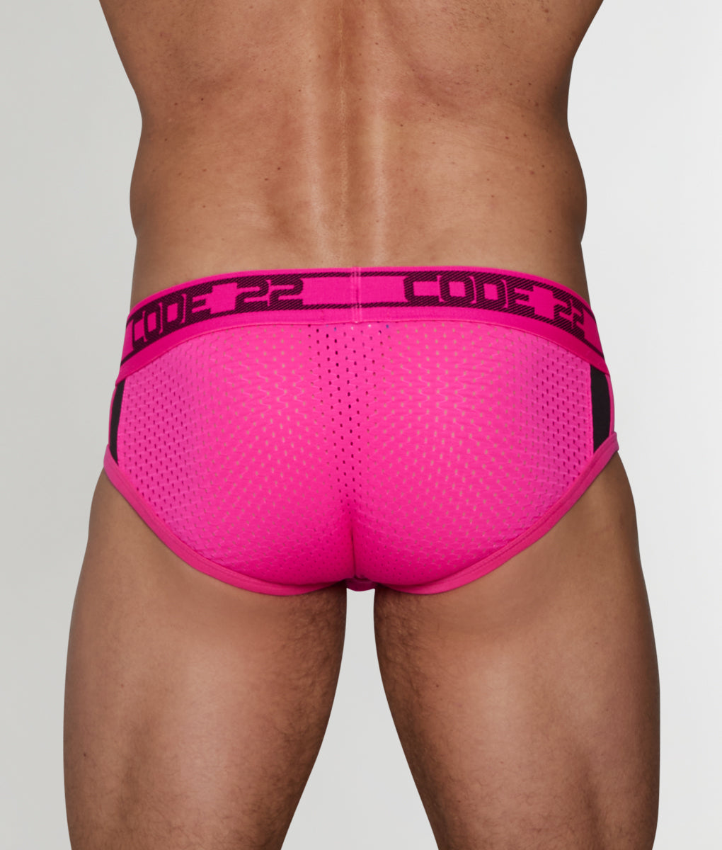 Code 22 Sport Mesh Push-up Brief