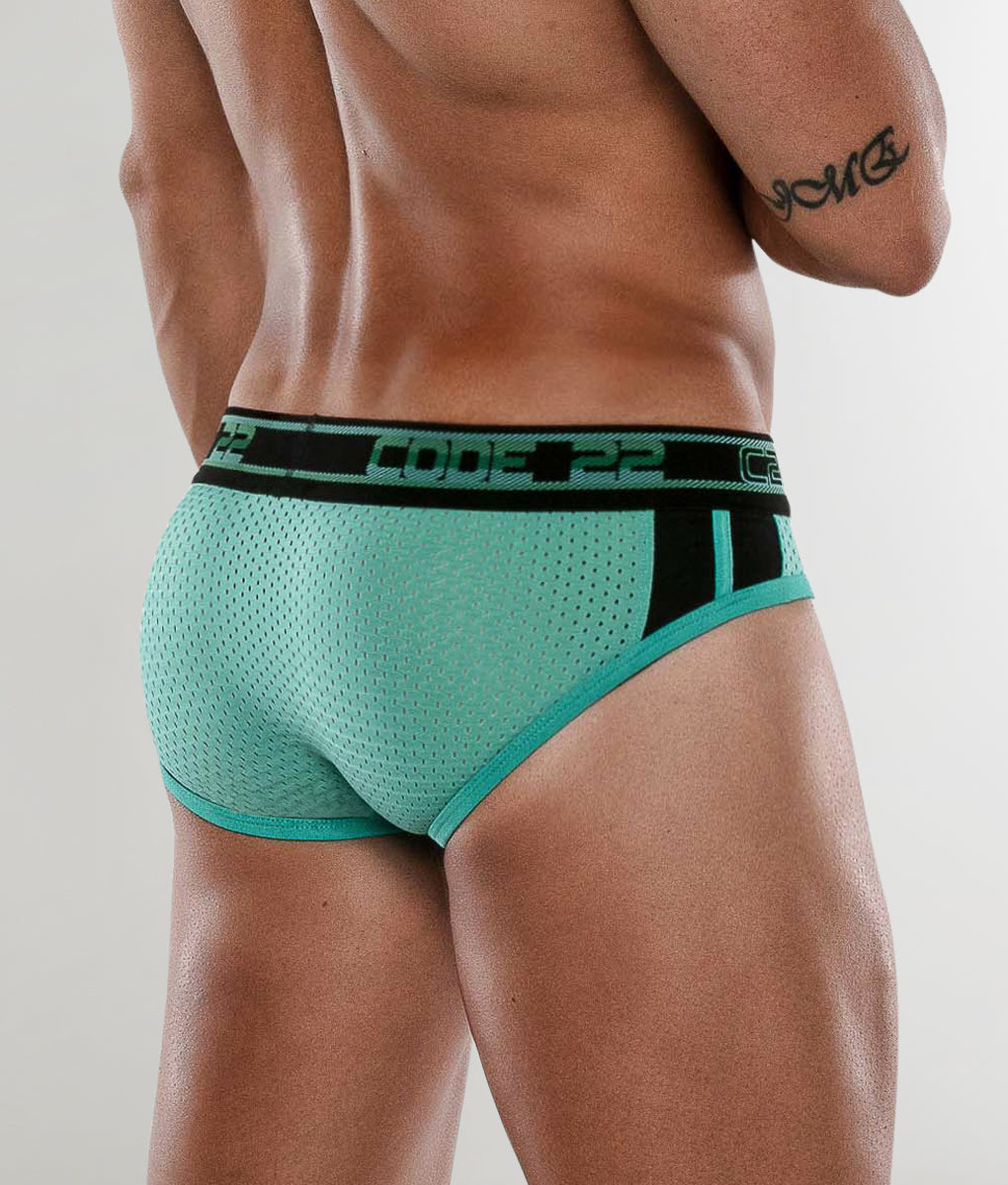 Code 22 Sport Mesh Push-up Brief