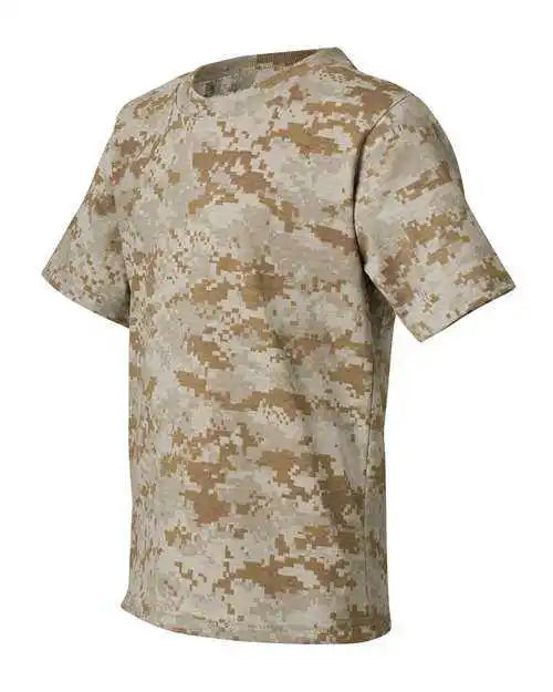 Code Five 2207 Youth Camouflage T-shirt - Sand Digital