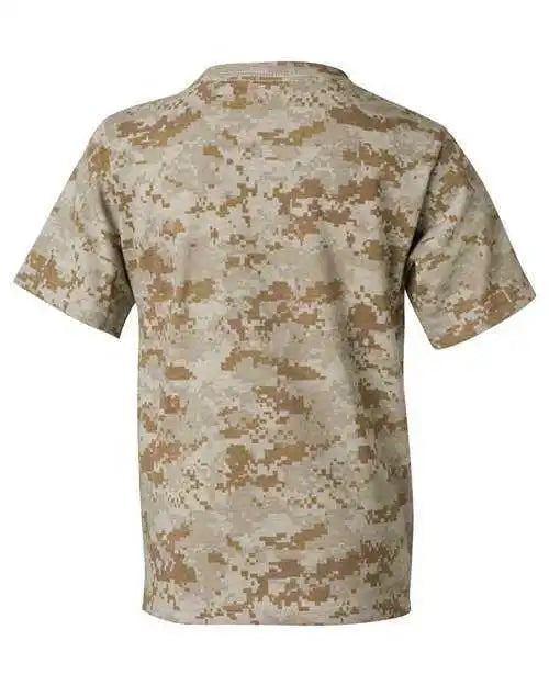 Code Five 2207 Youth Camouflage T-shirt - Sand Digital