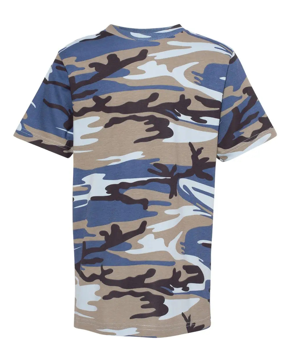 Code Five 2207l Youth Camouflage T-shirt - 2207 - Blue Woodland - Xs
