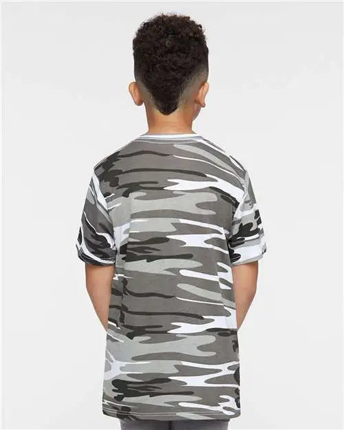 Code Five 2207l Youth Camouflage T-shirt - 2207 - Urban Woodland