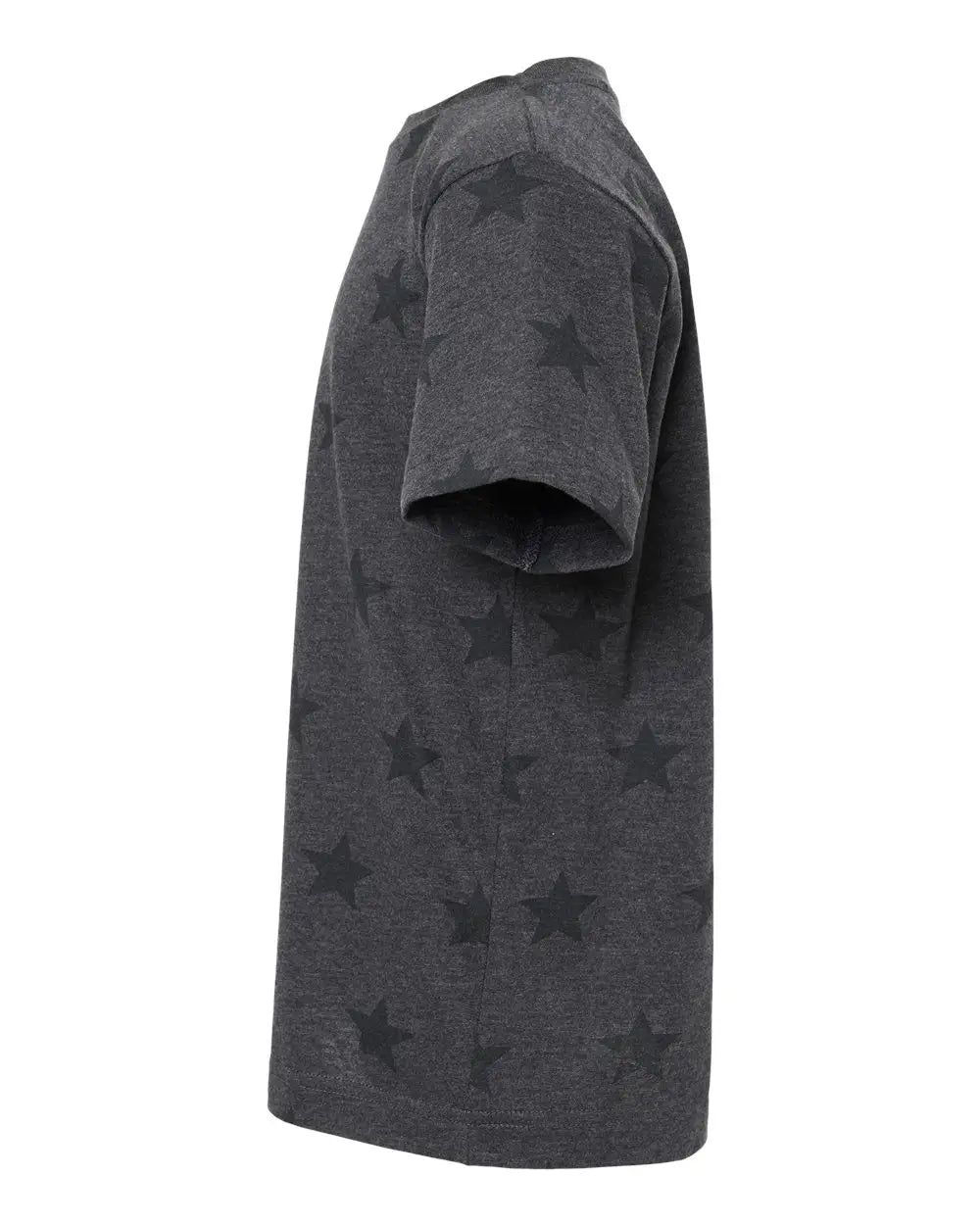 Code Five 2229 Youth Star Print Tee - Smoke