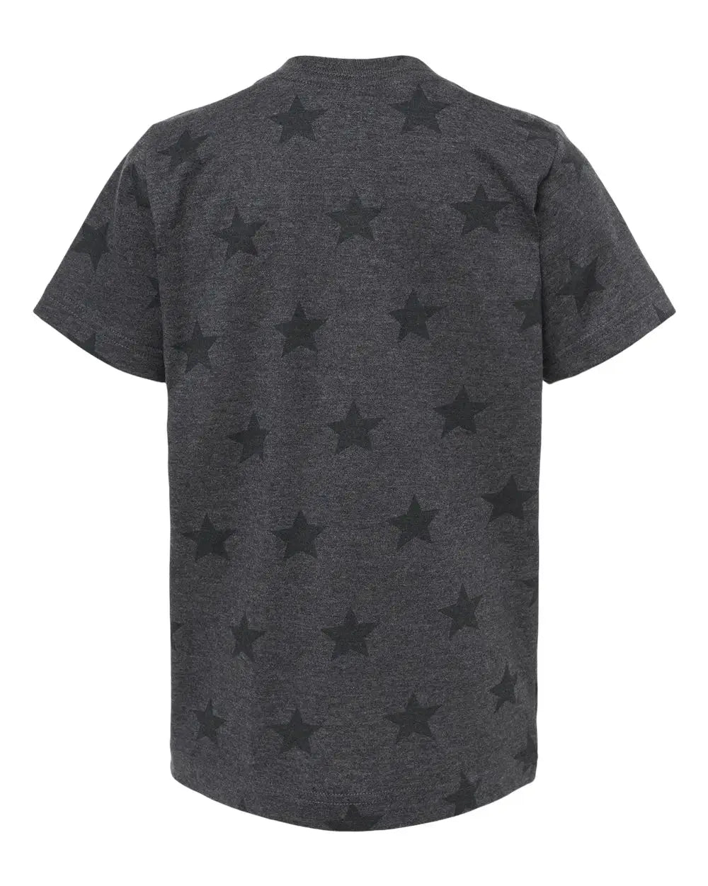 Code Five 2229 Youth Star Print Tee - Smoke - Gray / Xs