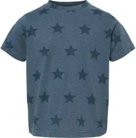Code Five 3029 Toddler Star Print Tee - Denim