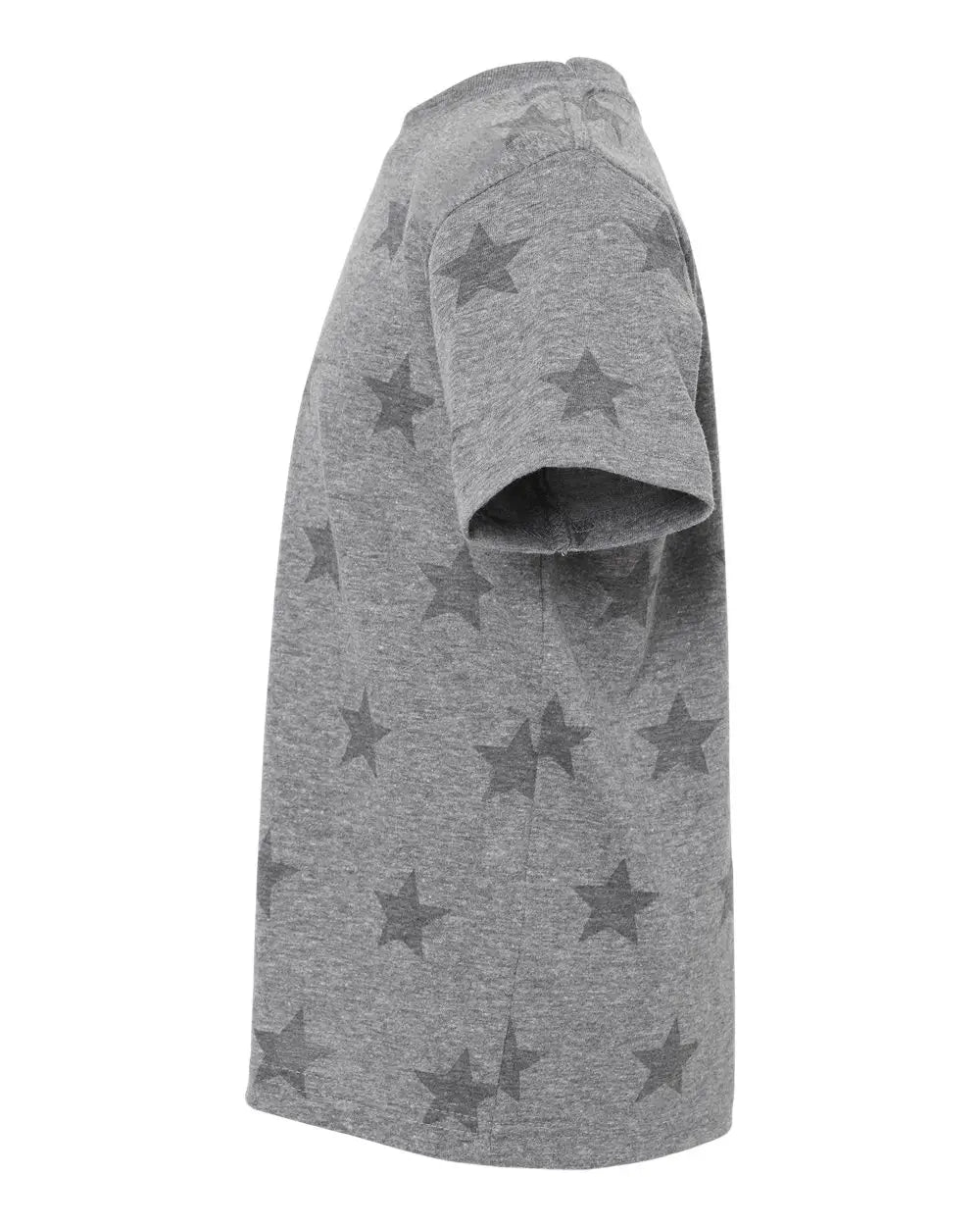 Code Five 3029 Toddler Star Print Tee - Granite Heather