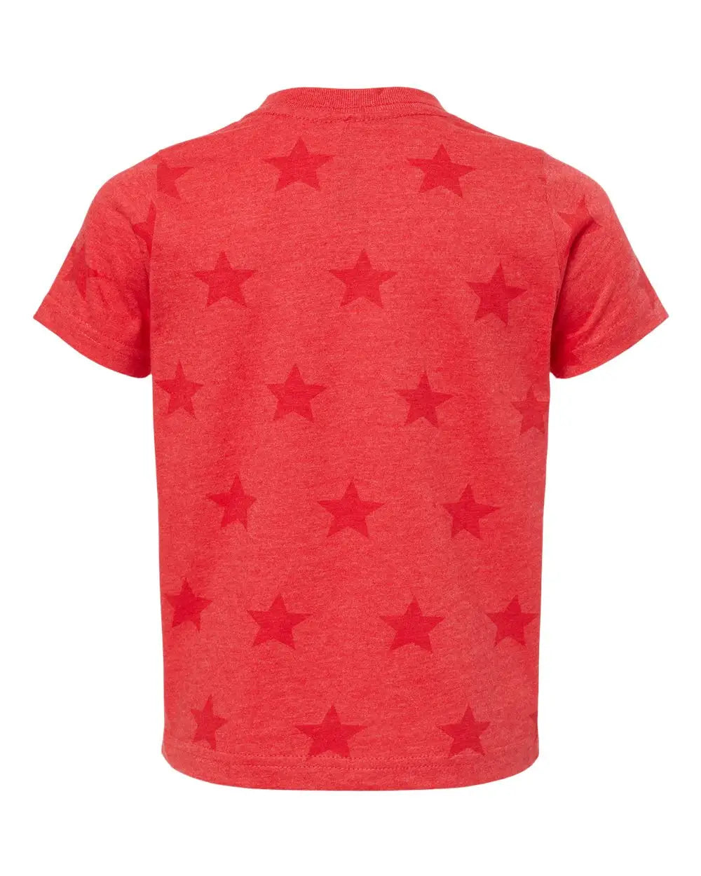 Code Five 3029 Toddler Star Print Tee - Red