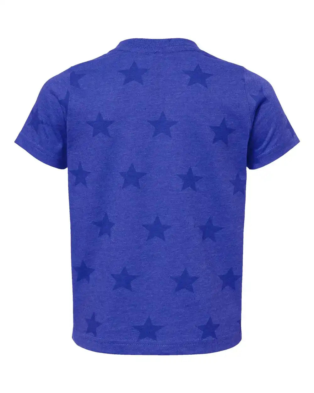 Code Five 3029 Toddler Star Print Tee - Royal - 4t
