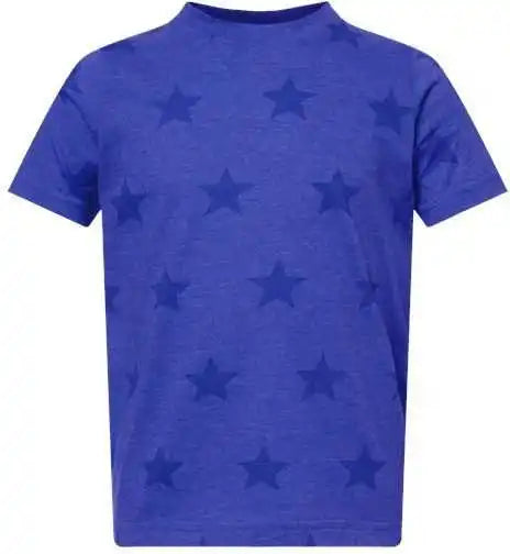 Code Five 3029 Toddler Star Print Tee - Royal