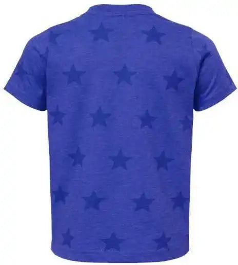 Code Five 3029 Toddler Star Print Tee - Royal