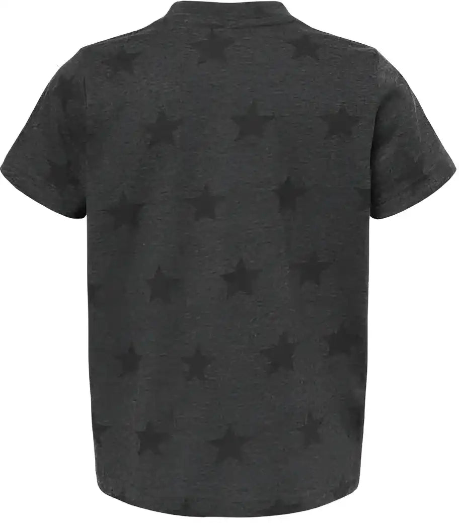 Code Five 3029 Toddler Star Print Tee - Smoke
