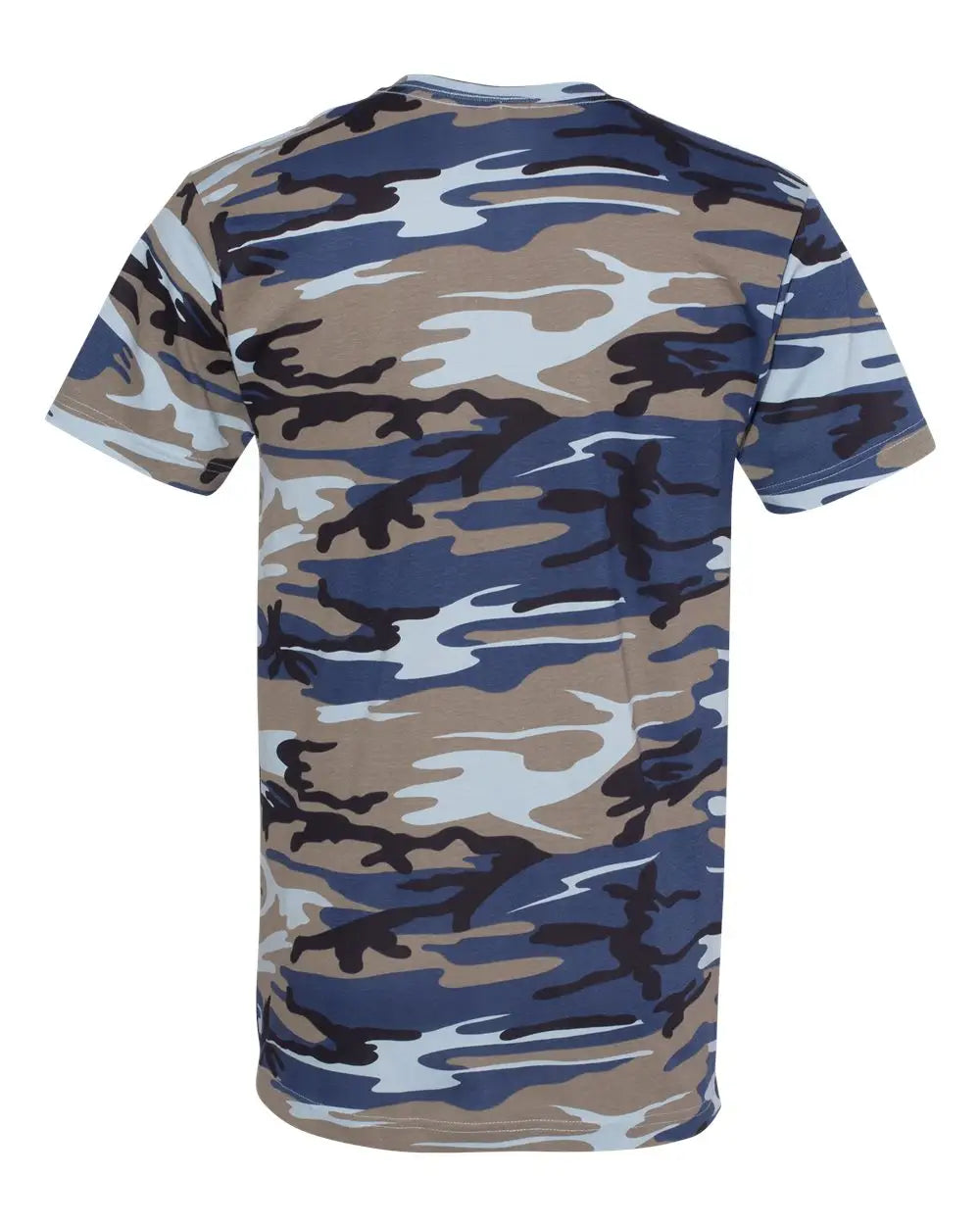Code Five 3907 Camo Tee - Blue Woodland - s