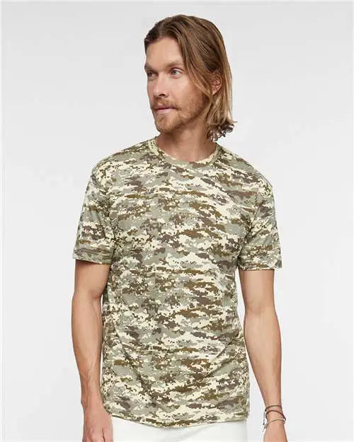 Code Five 3907 Camo Tee - Sand Digital