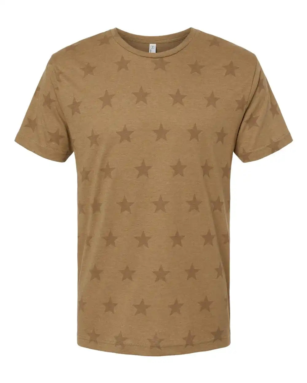 Code Five 3929 Star Print Tee - Coyote Brown - s