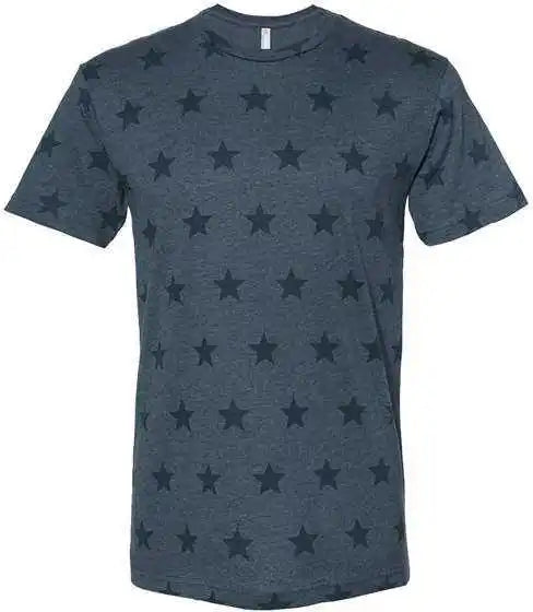 Code Five 3929 Star Print Tee Denim