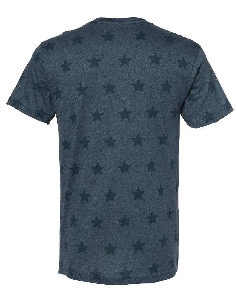 Code Five 3929 Star Print Tee - Denim