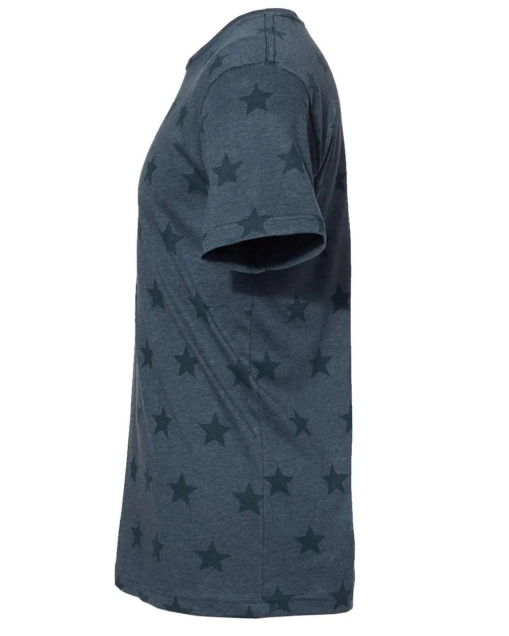 Code Five 3929 Star Print Tee - Denim