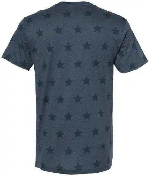 Code Five 3929 Star Print Tee Denim