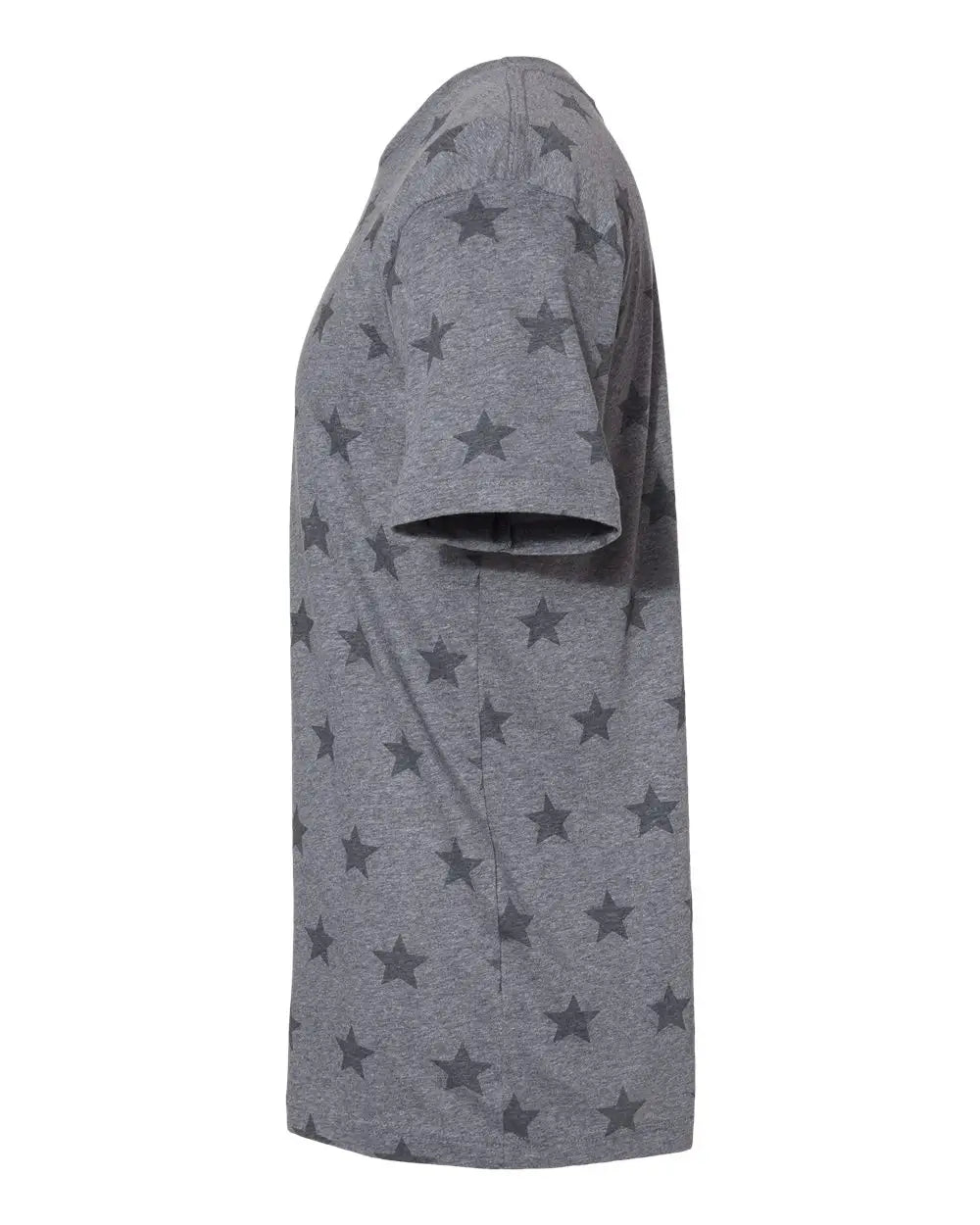 Code Five 3929 Star Print Tee - Granite Heather