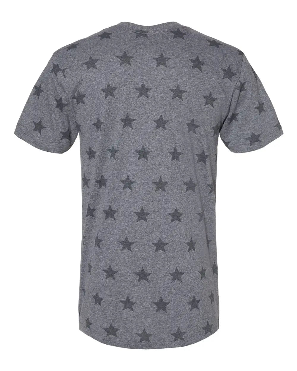 Code Five 3929 Star Print Tee - Granite Heather