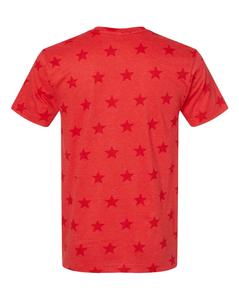 Code Five 3929 Star Print Tee - Red