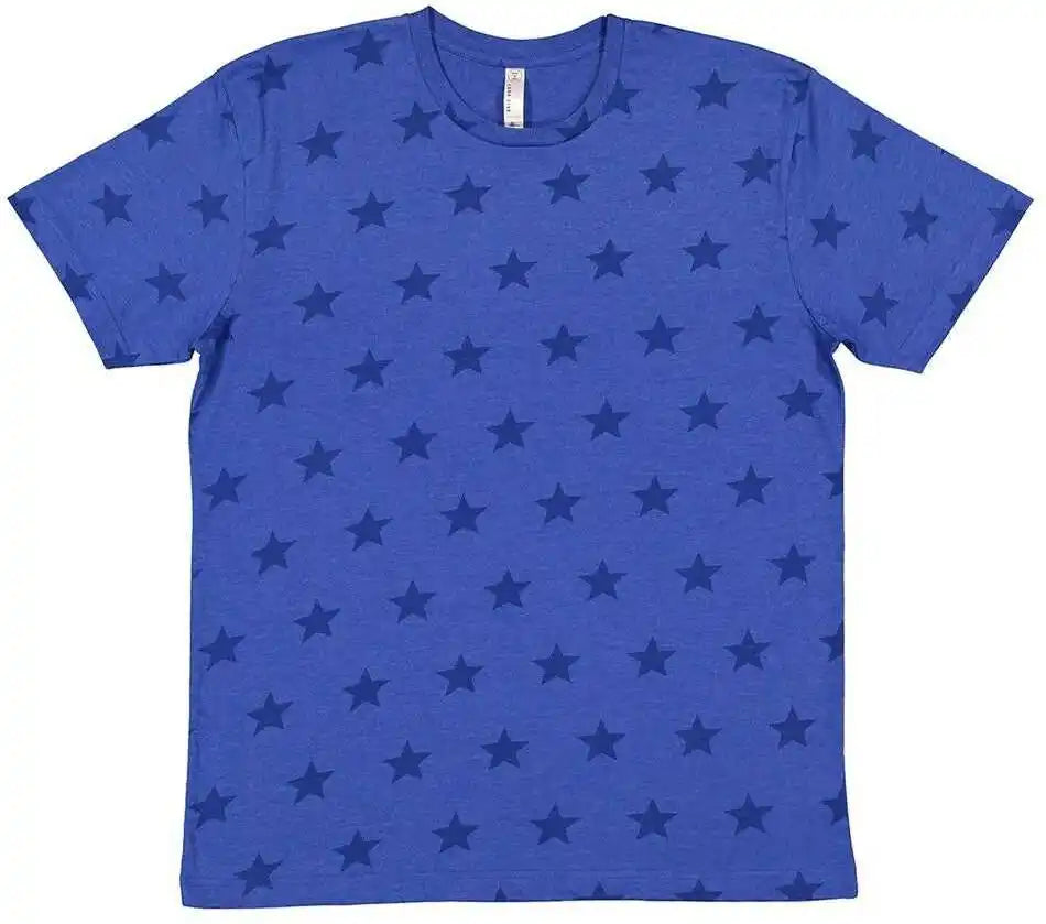 Code Five 3929 Star Print Tee - Royal