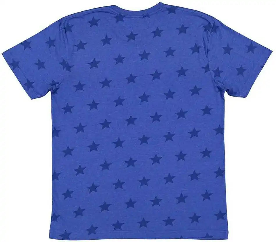 Code Five 3929 Star Print Tee - Royal