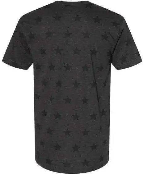 Code Five 3929 Star Print Tee Smoke