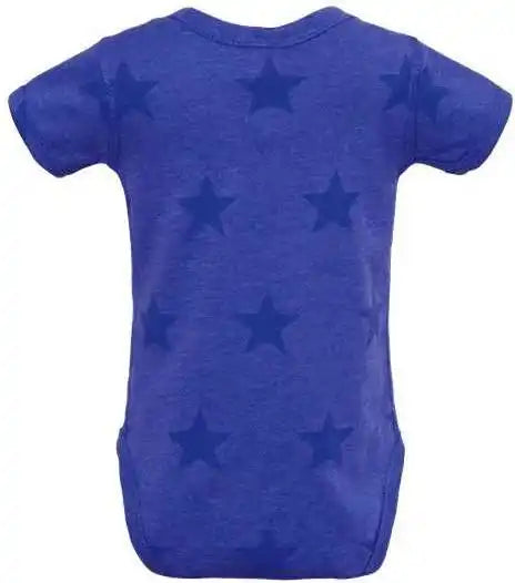 Code Five 4329 Infant Star Print Bodysuit - Royal