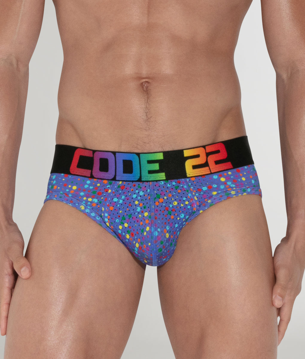CODE 22 Pride Mesh Brief