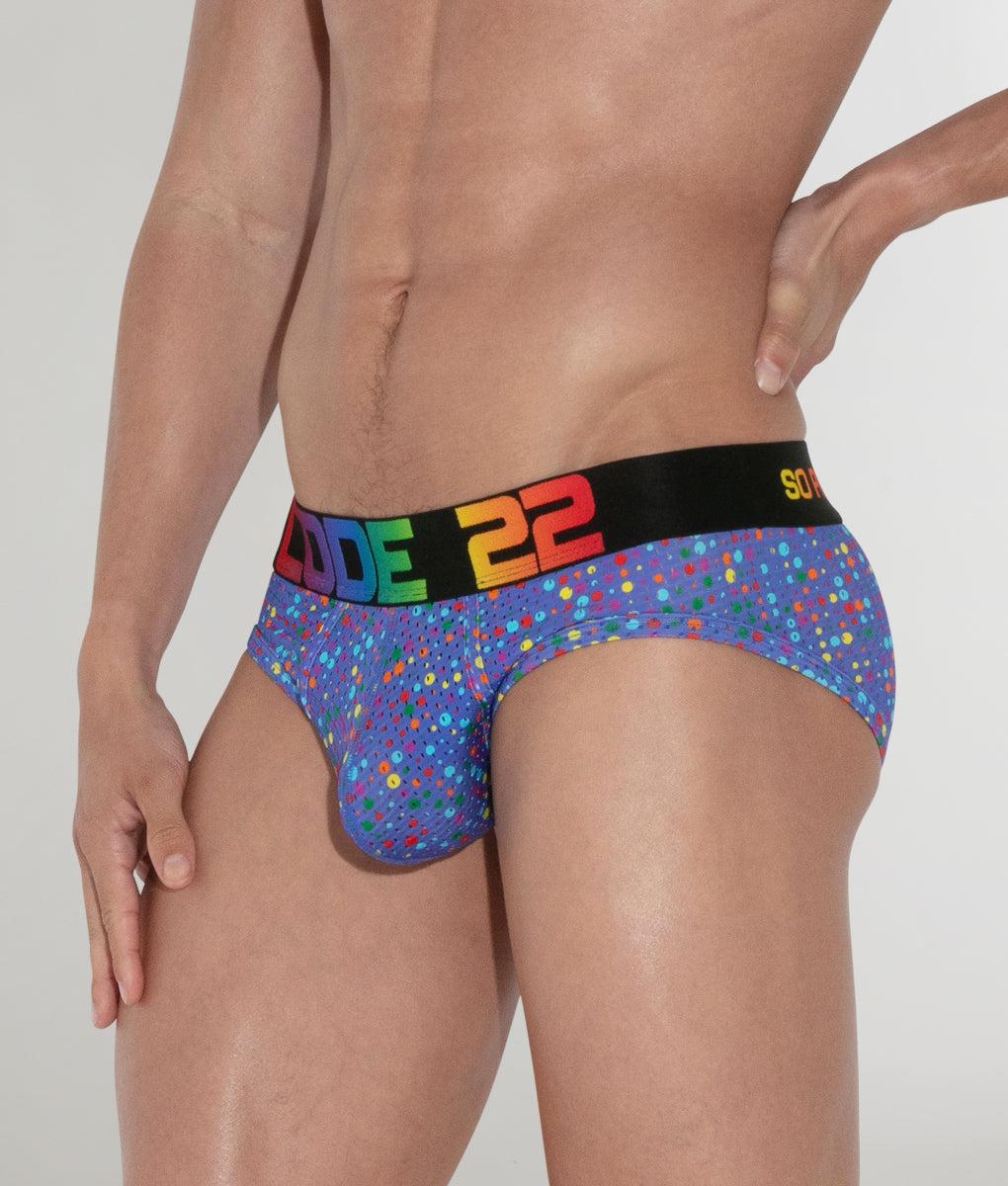 CODE 22 Pride Mesh Brief