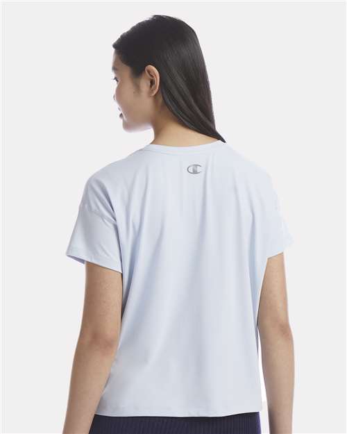 Collage Blue Women's Sport Soft Touch T-Shirt - CHP130