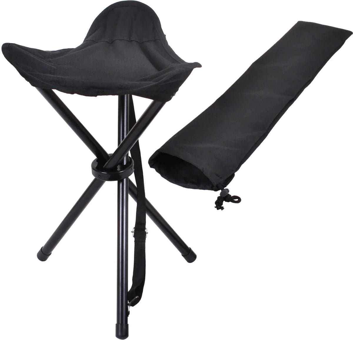 Collapsible Stool with Carry Strap