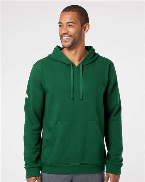 Collegiate Green Fleece Hooded Sweatshirt - A432