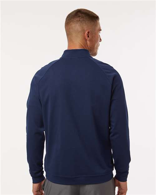 Collegiate Navy Club Quarter-Zip Pullover - A598