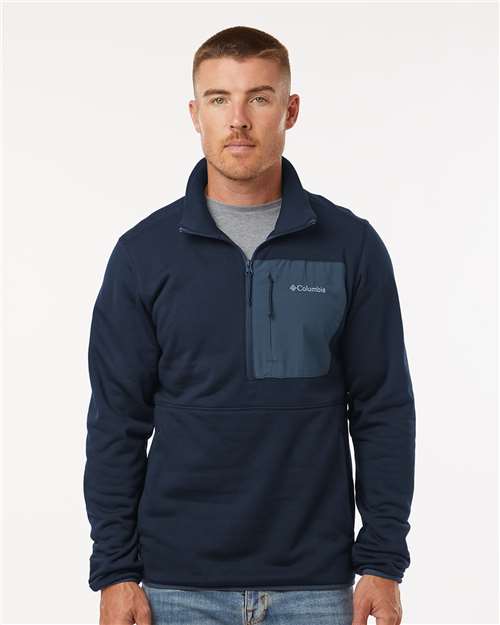 Collegiate Navy/ Dark Mountain Columbia Hike™ II Half-Zip Pullover - 209760