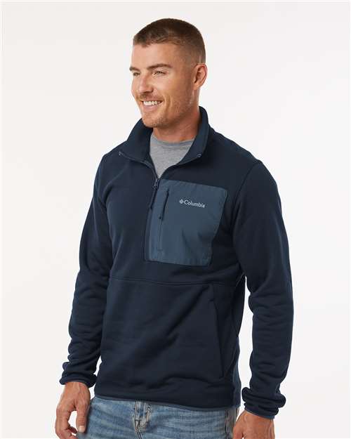 Collegiate Navy/ Dark Mountain Columbia Hike™ II Half-Zip Pullover - 209760