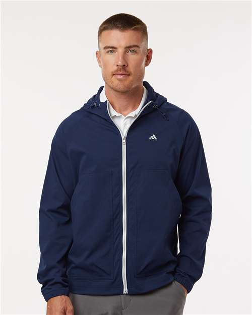 Collegiate Navy Go-To Utility DWR Full-Zip Jacket - A2007