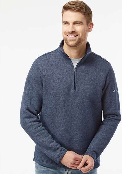 Collegiate Navy Great Hart Mountain™ III Half-Zip Pullover - 212487