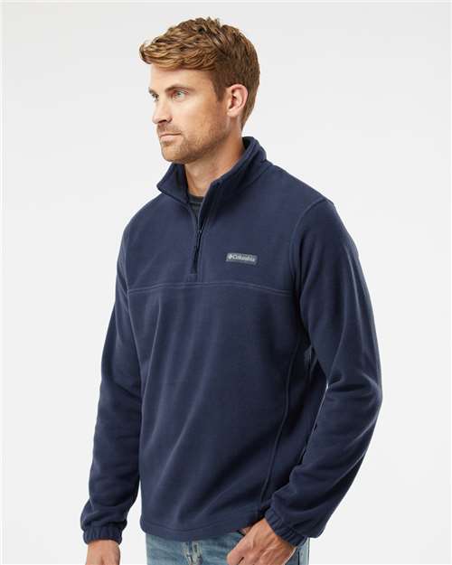 Collegiate Navy Steens Mountain™ Fleece Quarter-Zip Pullover - 162019