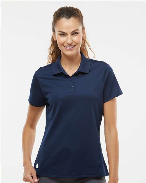 Collegiate Navy Women&#39;s Basic Sport Polo - A431