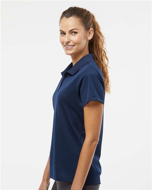 Collegiate Navy Women&#39;s Basic Sport Polo - A431
