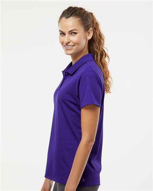 Collegiate Purple Women&#39;s Basic Sport Polo - A431