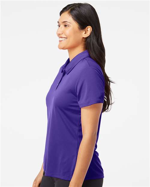 Collegiate Purple Women&#39;s Performance Polo - A231