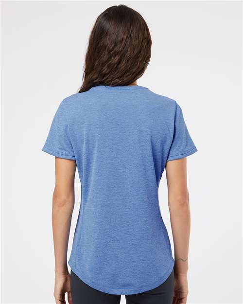 Collegiate Royal Heather Women&#39;s Sport T-Shirt - A377