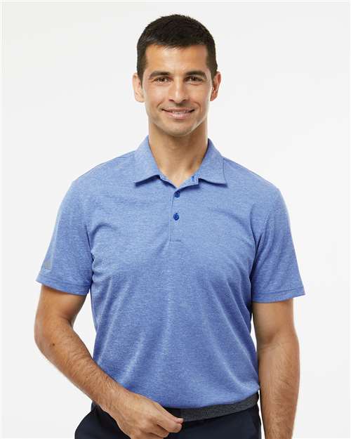 Collegiate Royal Melange Heathered Polo - A582