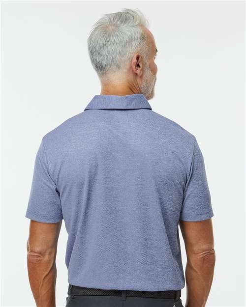 Collegiate Royal Melange Space Dyed Polo - A591 plain