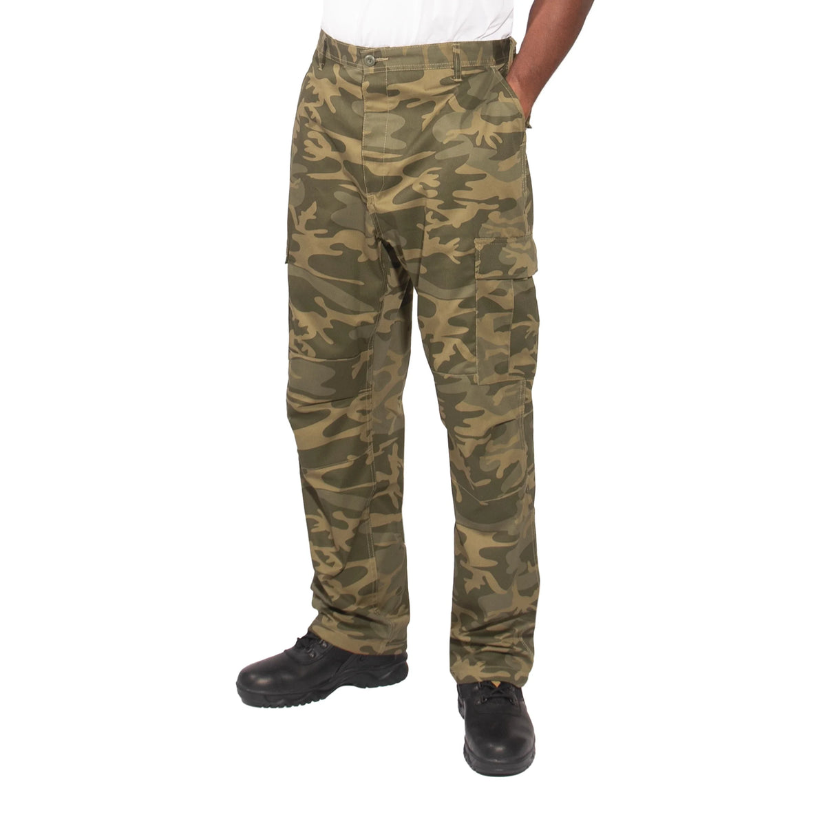 Color Camo Tactical Bdu Pants